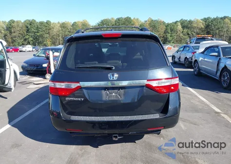 2012 Honda Odyssey Ex-L из США, поврежденный, VIN 5FNRL5H64CB141518